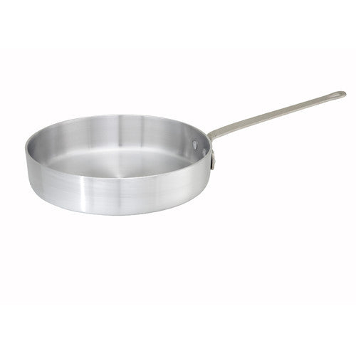 Winco Aluminum Saute Pan 5 Quart; 6 Count; 1 Per Case - High Mart Wholesale