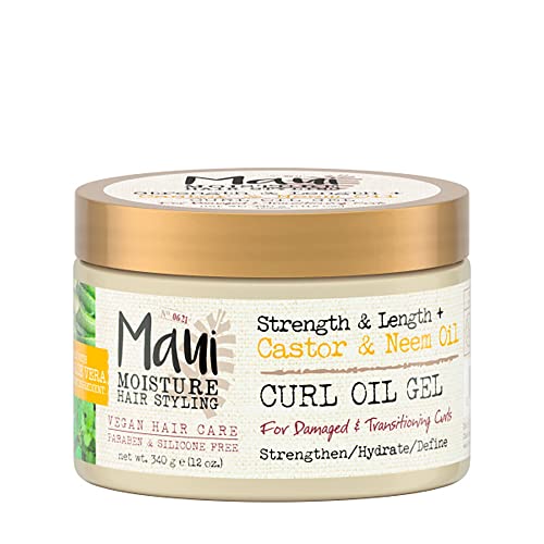 Maui Castor Oil Neem Curl Gel; 340 Gram; 4 Per Case - High Mart Wholesale