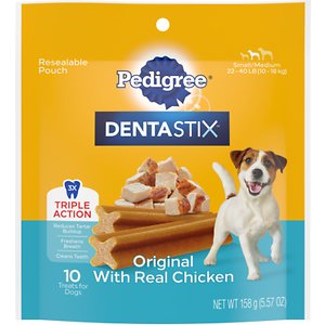 Pedigree Dentastix Original Small Medium 10 Count; 5.57 Ounces; 7 Per Case