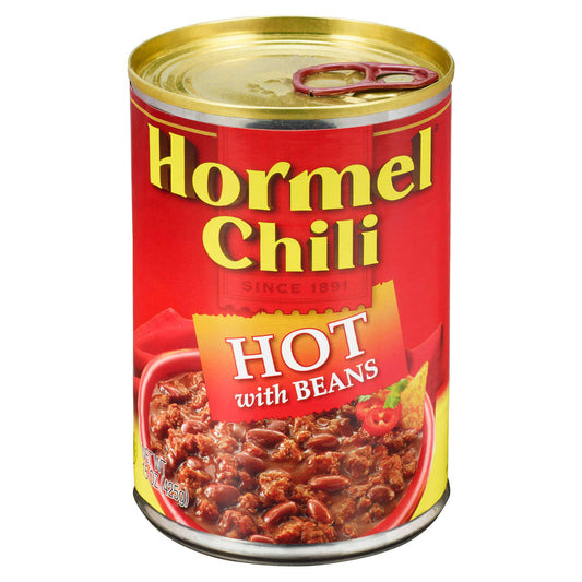 Hormel Hot Chili Bean; 15 Ounce; 12 Per Case