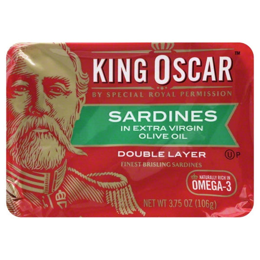 King Oscar Sardines Olive Oil; 3.75 Ounces; 12 Per Case