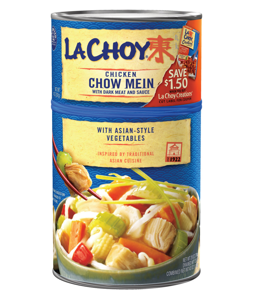 La Choy Lachoy Chicken Chow Mein; 42 Ounces; 12 Per Case - High Mart Wholesale