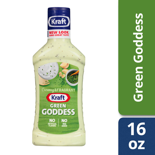 Seven Seas Green Goddess Dressing Bottle; 16 Fluid Ounce; 6 Per Case