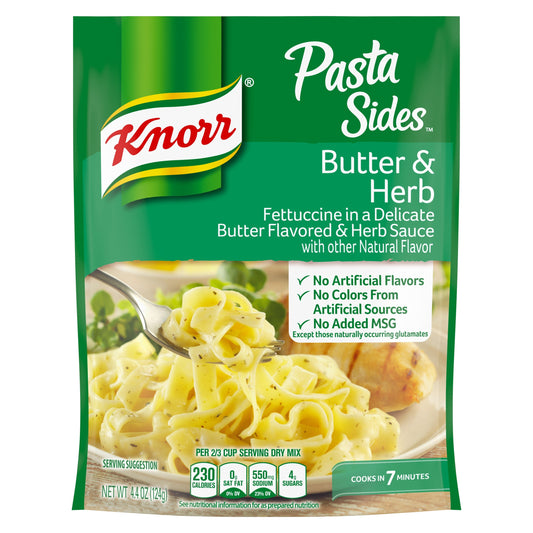 Knorr Noodles & Sauce Butter & Herb; 4.5 Ounce; 8 Per Case