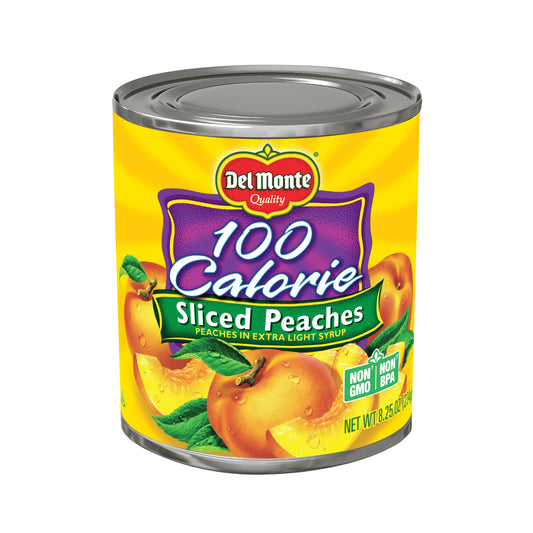 Del Monte Peach Sliced Lite; 8.25 Ounces; 12 Per Case