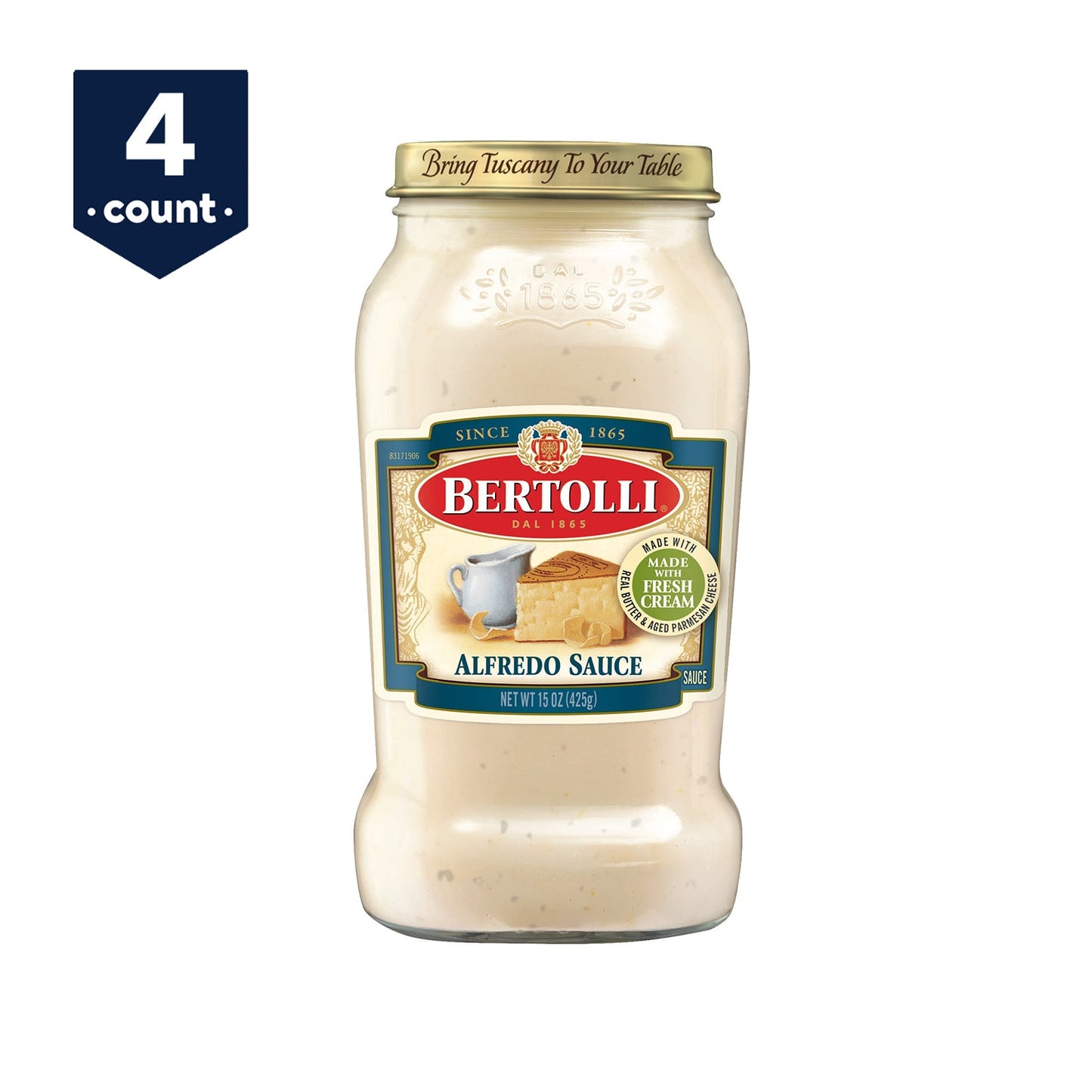 Bertolli Alfredo; 15 Ounces; 12 Per Case