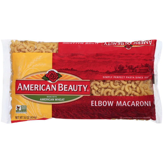 American Beauty Pasta Elbow Roni; 16 Ounces; 24 Per Case