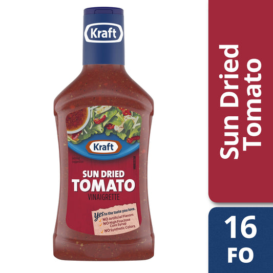 Kraft Special Collection Sun Dried Tomato Dressing Bottle; 16 Fluid Ounce; 6 Per Case