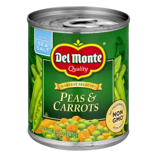 Del Monte Peas & Carrots; 8.5 Ounces; 12 Per Case