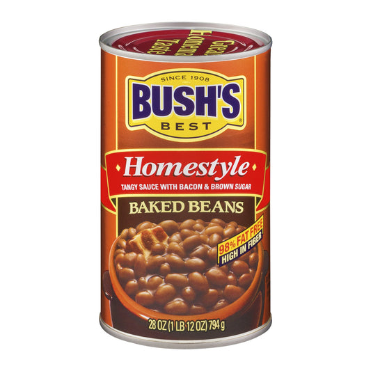 Bush's Best Homestyle Baked Beans; 28 Ounces; 12 Per Case