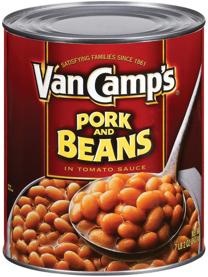 Van Camp's Van Camp Pork & Beans; 114 Ounces; 6 Per Case - High Mart Wholesale