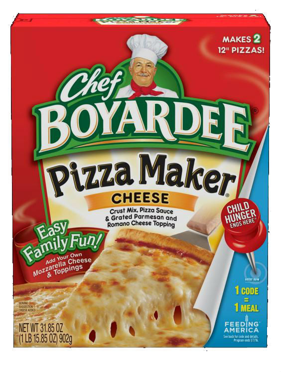 Chef Boyardee Chef Boyardee Cheese Pizza Kit; 31.85 Ounces; 6 Per Case - High Mart Wholesale