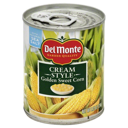 Del Monte Vegetable Corn Cream Gold; 8.25 Ounces; 12 Per Case