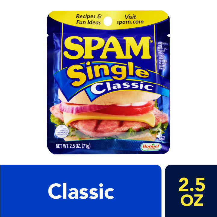 Spam Singles Classic; 2.5 Ounce; 24 Per Case