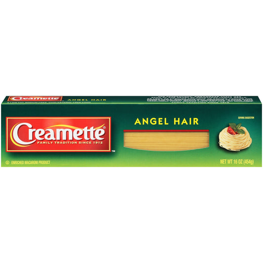 Creamette Pasta Angel Hair; 16 Ounces; 20 Per Case