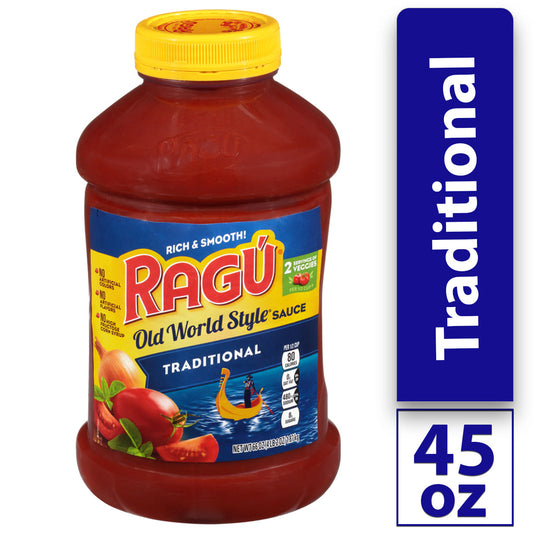 Ragu Old World Style Traditional; 45 Ounces; 12 Per Case