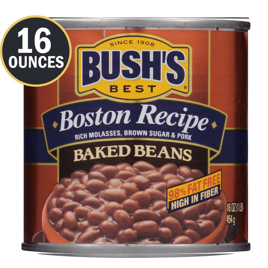 Bush's Best Boston Style Baked Beans; 16 Ounce; 12 Per Case