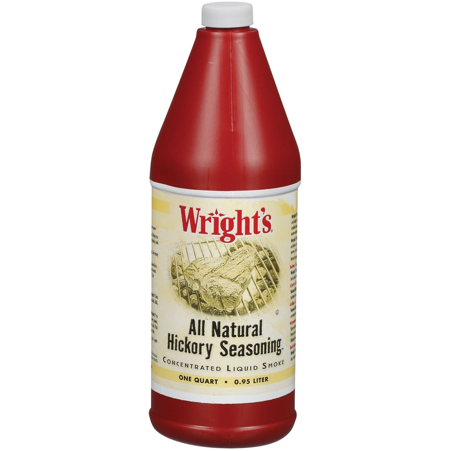 Wright's Hickory Liquid Smoke Seasoning; 32 Fluid Ounces; 12 Per Case - High Mart Wholesale