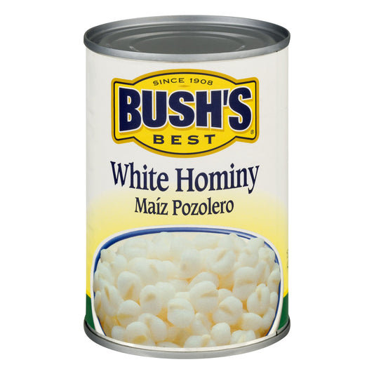 Bush's Best Best White Hominy; 15.5 Ounces; 12 Per Case