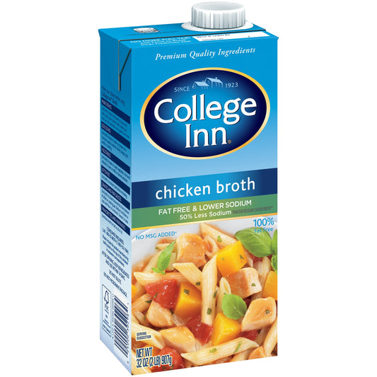 College Inn Chicken Broth Aseptic; 32 Ounces; 12 Per Case
