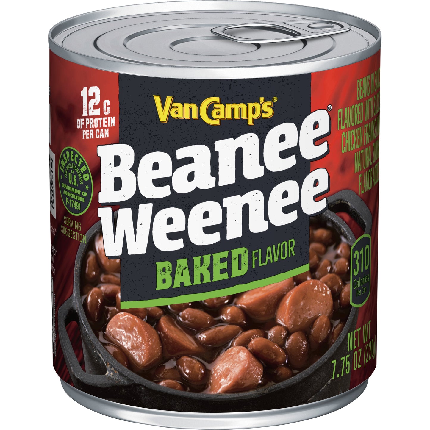 Van Camp's Van Camp Beanee Weenees Baked; 7.75 Ounces; 24 Per Case - High Mart Wholesale