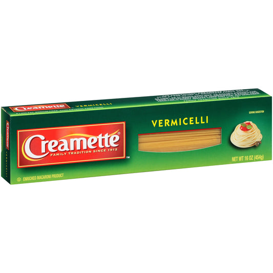 Creamette Pasta Vermicelli; 16 Ounces; 20 Per Case