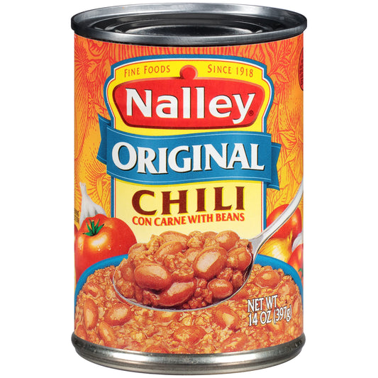 Nalley Chili With Beans Regular; 14 Ounce; 24 Per Case