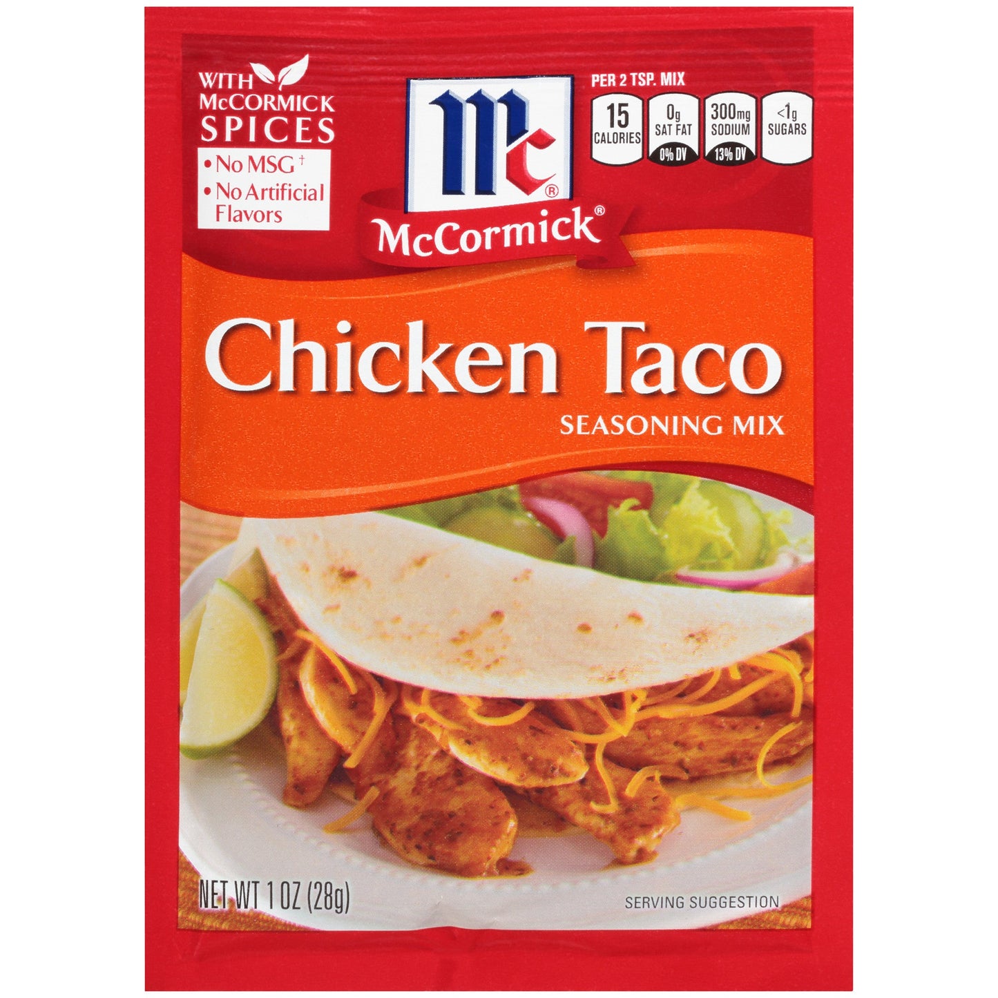 Mccormick Seasoning Chicken Taco; 1 Ounces; 12 Per Case - High Mart Wholesale