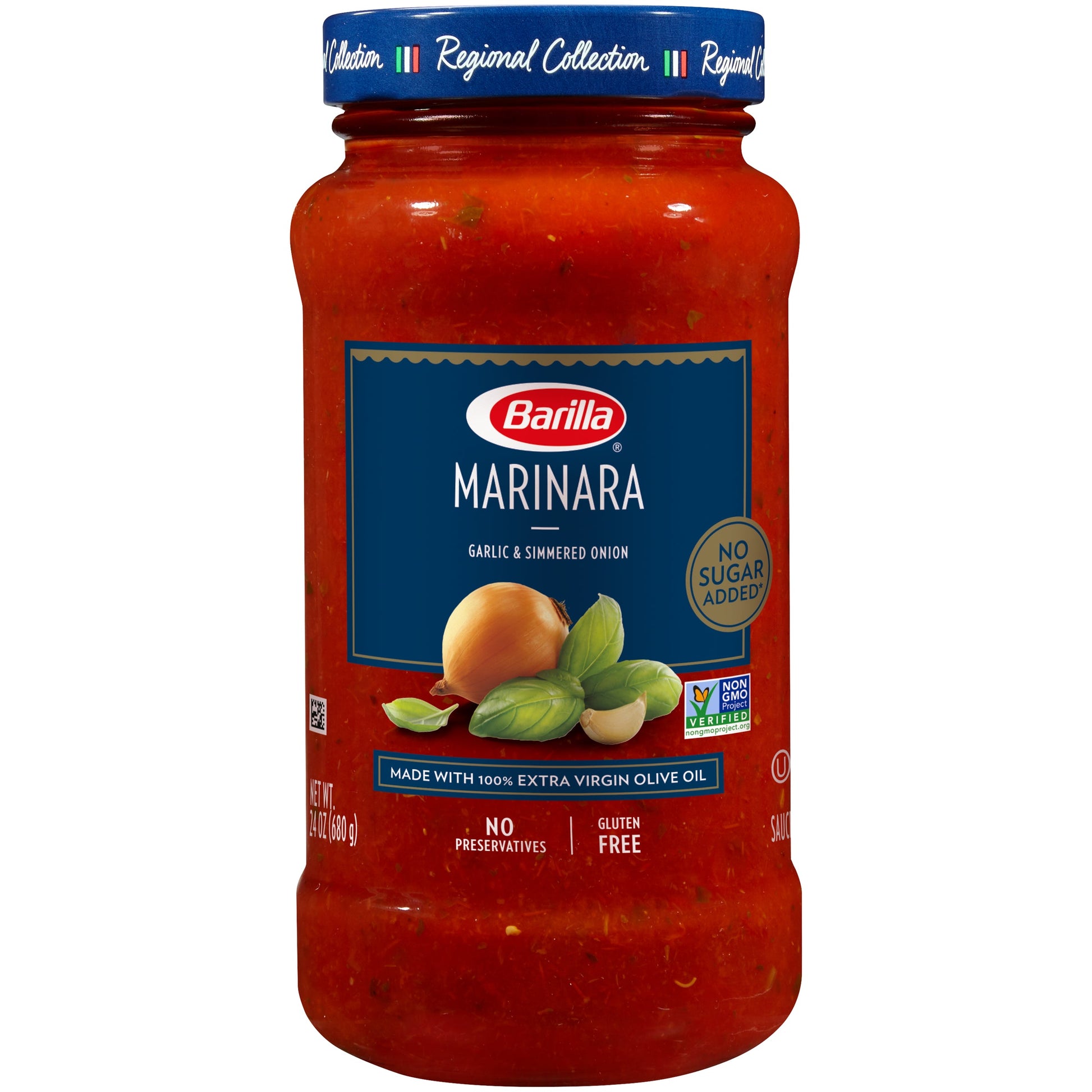 Barilla Premium Marinara Sauce; 24 Ounces; 8 Per Case - High Mart Wholesale