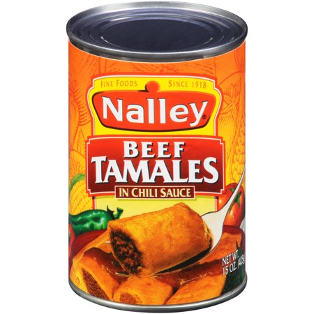 Nalley Beef Tamales In Sauce; 15 Ounces; 12 Per Case