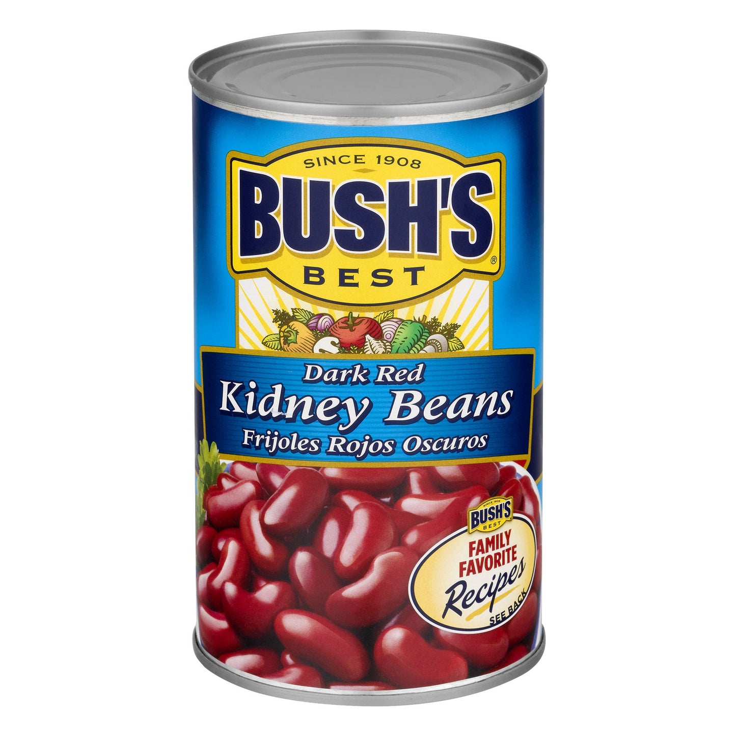 Bush's Best Dark Red Kidney Beans; 27 Ounces; 12 Per Case