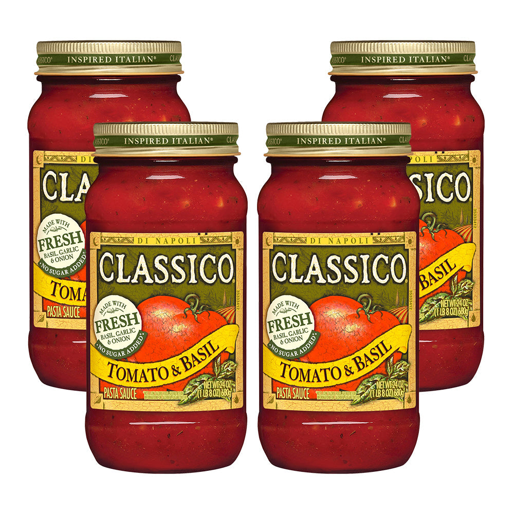 Classico Sauce Classico Tomato & Basil; 24 Ounce; 12 Per Case