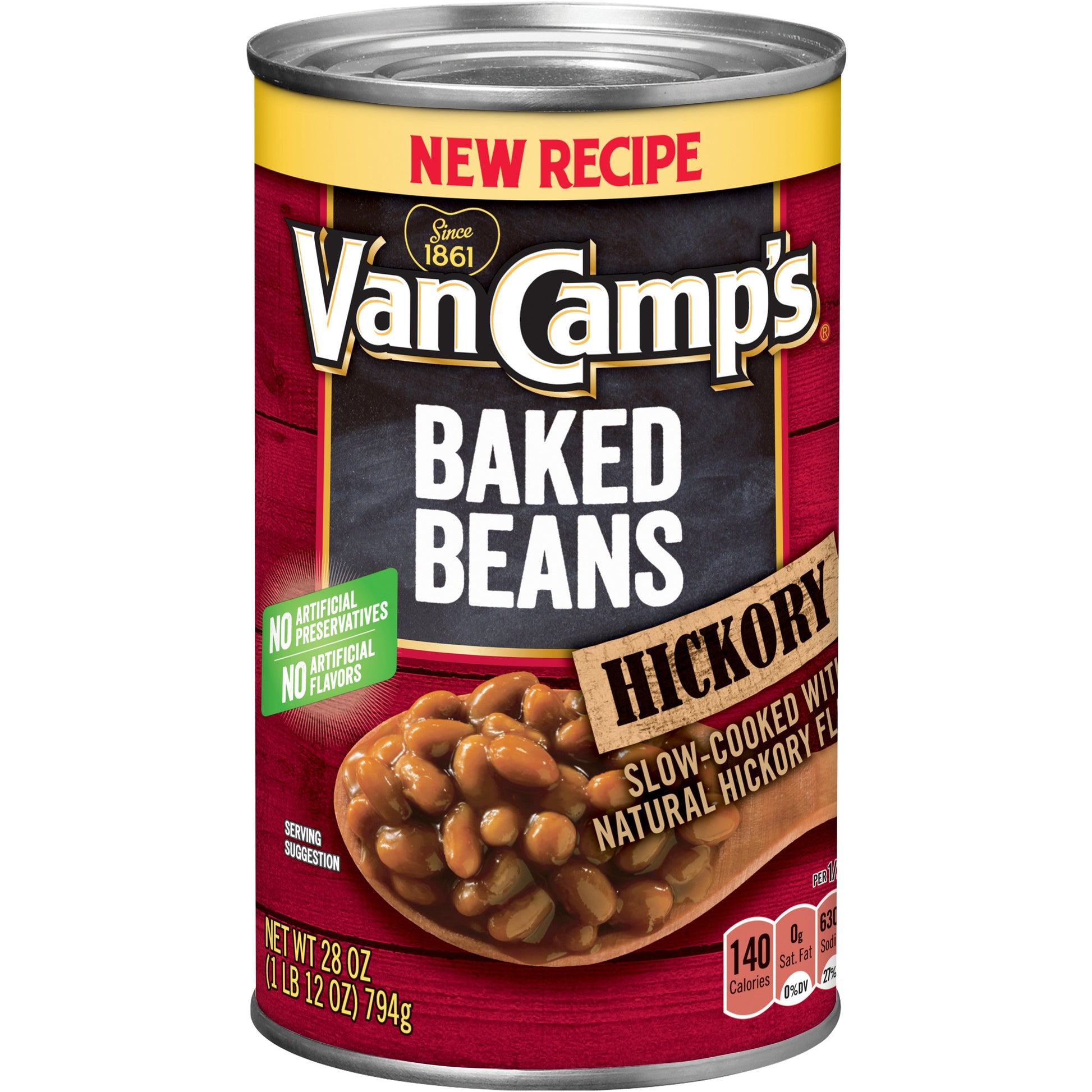 Van De Kamp's Van Camp Baked Beans Honey Bacon; 28 Ounces; 12 Per Case - High Mart Wholesale