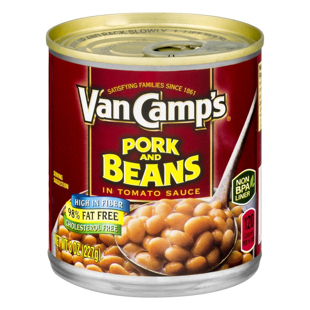 Van De Kamp's Van Camp Pork & Beans; 8 Ounces; 24 Per Case - High Mart Wholesale