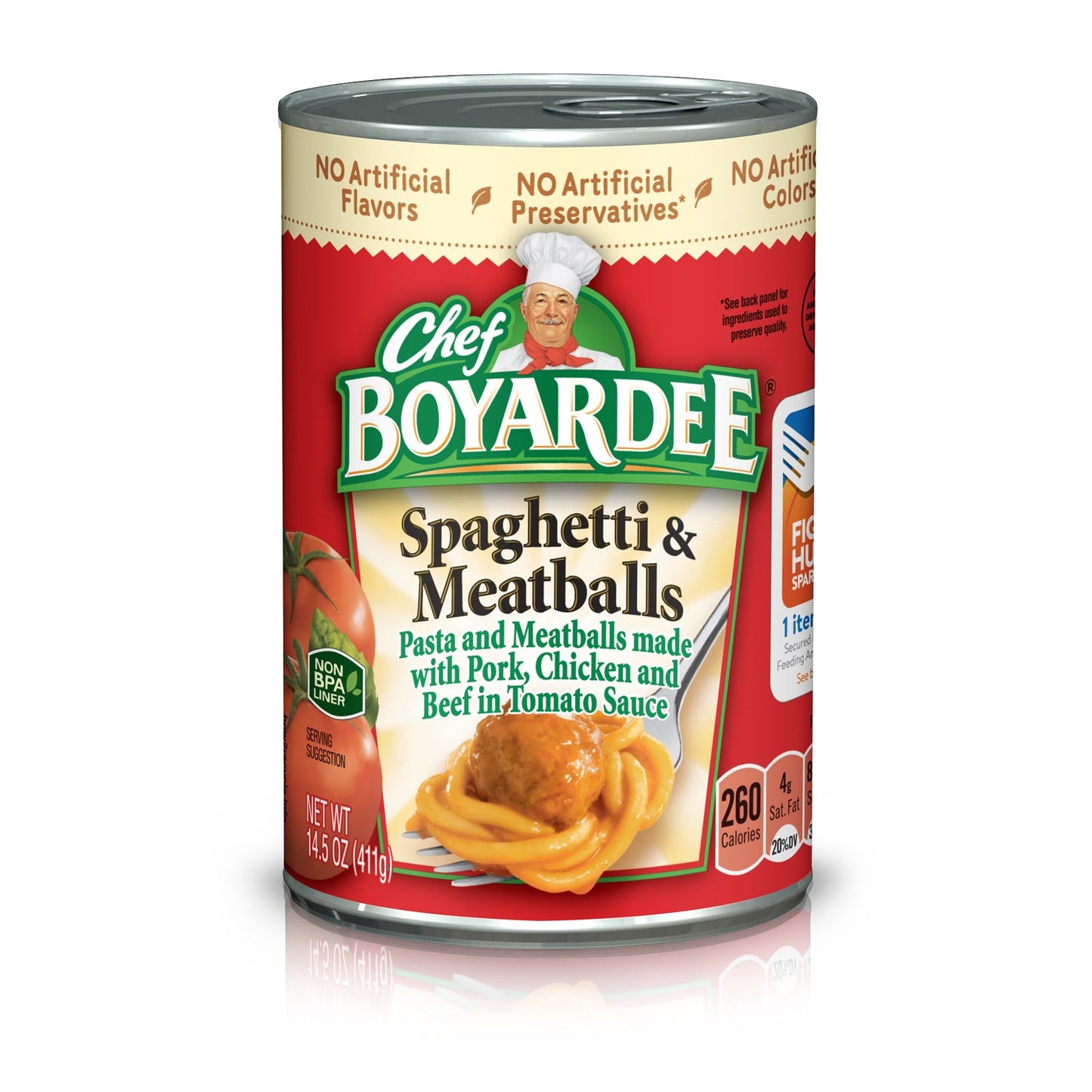 Chef Boyardee Chef Boyardee Can Pasta Spaghetti & Meatballs; 14.5 Ounces; 24 Per Case - High Mart Wholesale
