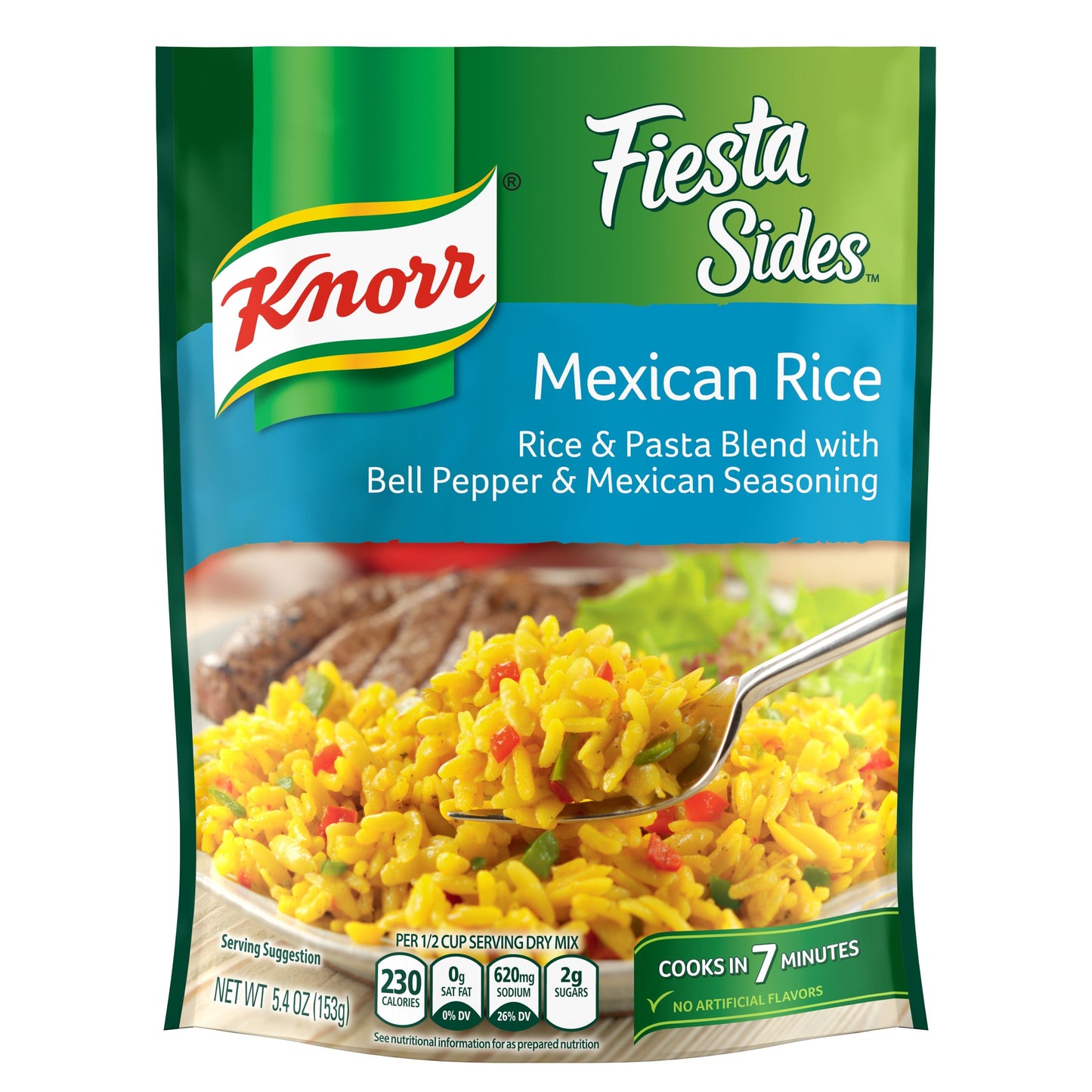 Knorr Knorr Recipe Secrets Side Meal Mexican Rice; 5.4 Ounces; 8 Per Case