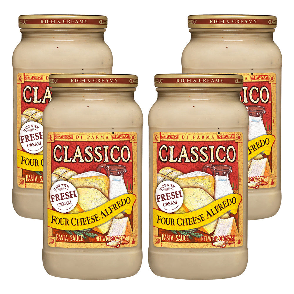 Classico Sauce Classico Alfredo Four Cheese; 15 Ounces; 12 Per Case