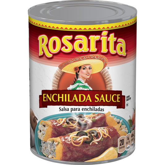 Rosarita Enchilada Sauce; 20 Ounces; 12 Per Case - High Mart Wholesale