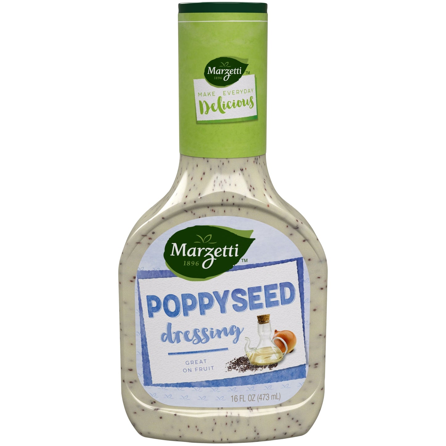 Marzetti Poppyseed Dressing Bottle; 16 Fluid Ounce; 6 Per Case - High Mart Wholesale