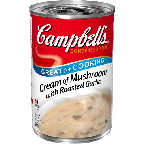 Campbell's Soup Creamy Mushroom Roasted Garlic; 10.5 Ounces; 12 Per Case - High Mart Wholesale