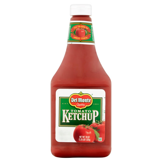 Del Monte Delmonte Tomato Ketchup Bottle; 36 Ounce; 12 Per Case