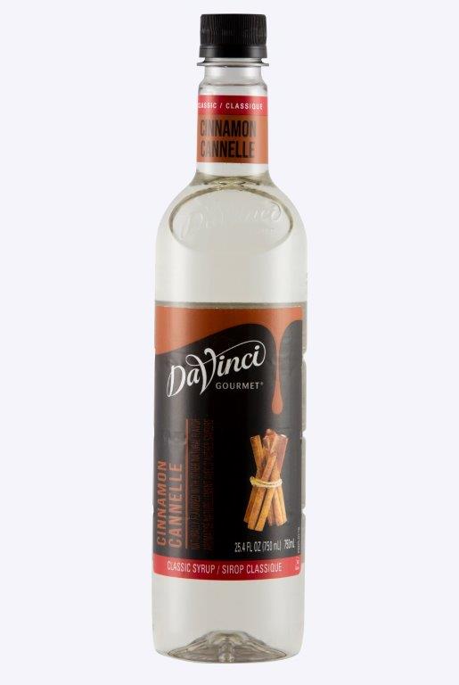 Davinci Gourmet Syrup Cinnamon Flavored; 750 Milileter; 4 Per Case - High Mart Wholesale