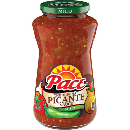 Pace Mild Picante Sauce; 16 Ounces; 12 Per Case - High Mart Wholesale