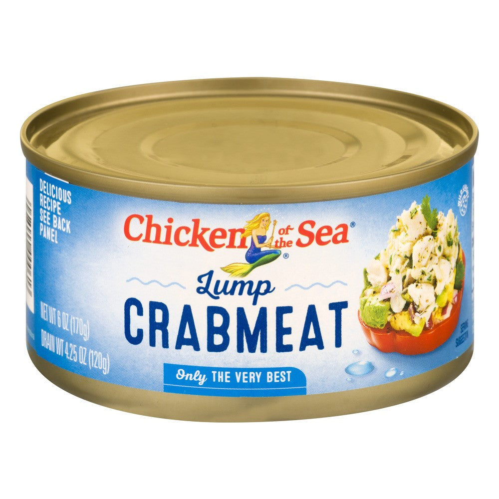 Chicken Of The Sea Crab Meat Lump; 6 Ounces; 12 Per Case - High Mart Wholesale