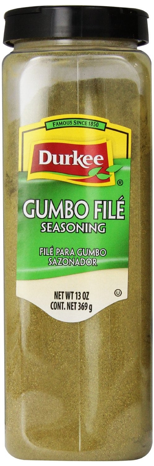 Durkee Gumbo File Seasoning; 13 Ounce; 6 Per Case - High Mart Wholesale