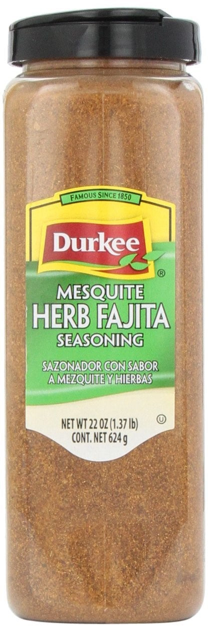 Durkee Mesquite Herb Fajita Seasoning; 22 Ounces; 6 Per Case - High Mart Wholesale