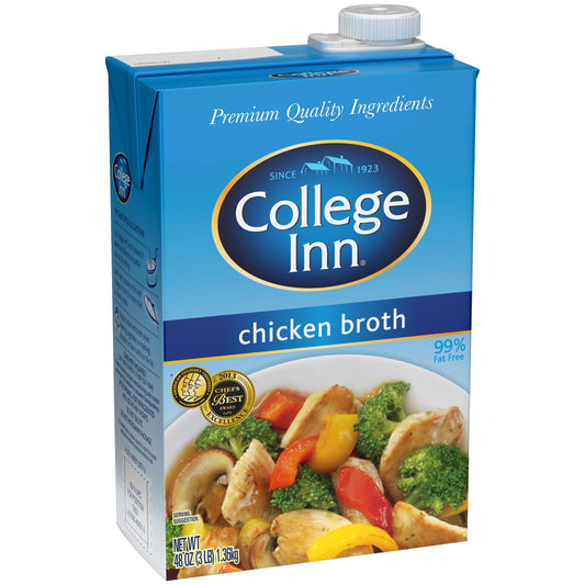 College Inn Broth Chicken Tetra Brick Pack; 48 Ounces; 8 Per Case