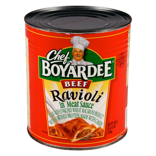 Chef Boyardee Ravioli Chef Boyardee With Tomato And Meat Sauce; 108 Ounces; 6 Per Case - High Mart Wholesale