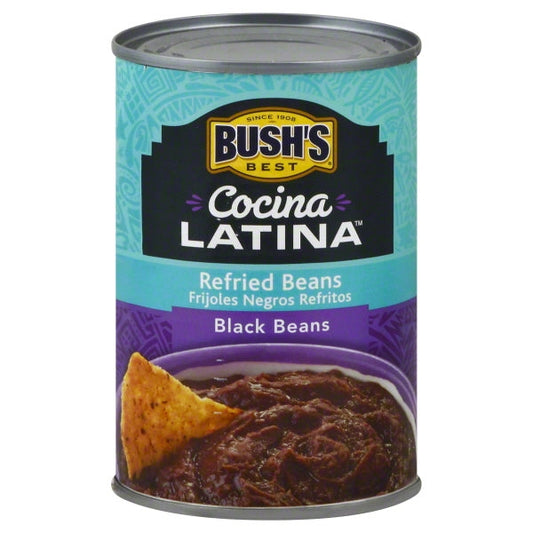 Bush's Best Refried Black Beans; 16 Ounces; 12 Per Case