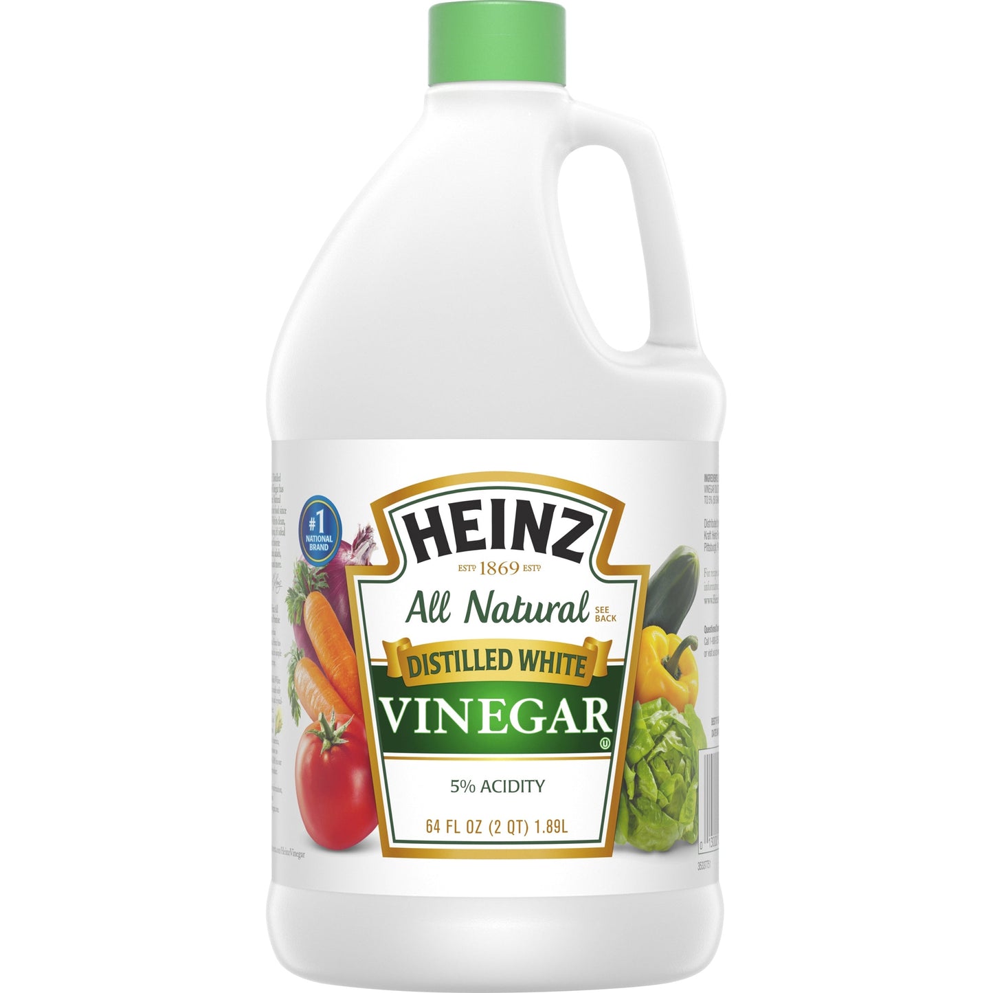 Heinz White Vinegar Bulk; 64 Fluid Ounce; 6 Per Case